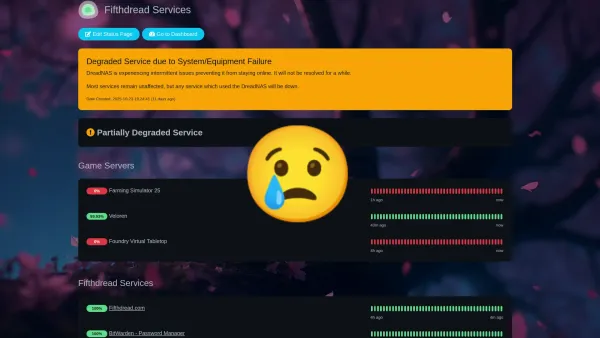 Why Some Fifthdread Services Are Down: Recovering From Disaster